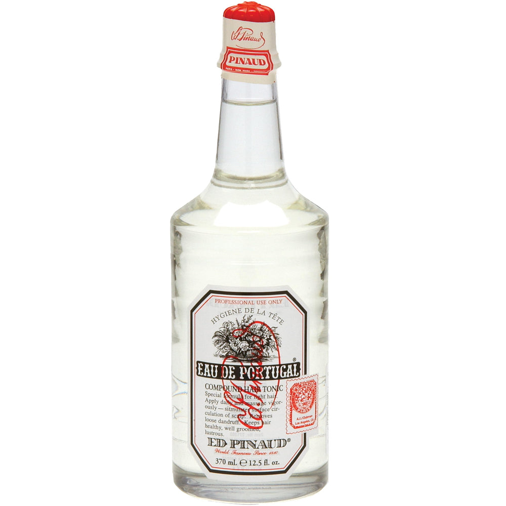 Clubman Pinaud Eau de Portugal, frasco clásico que aporta brillo natural al cabello ligero.