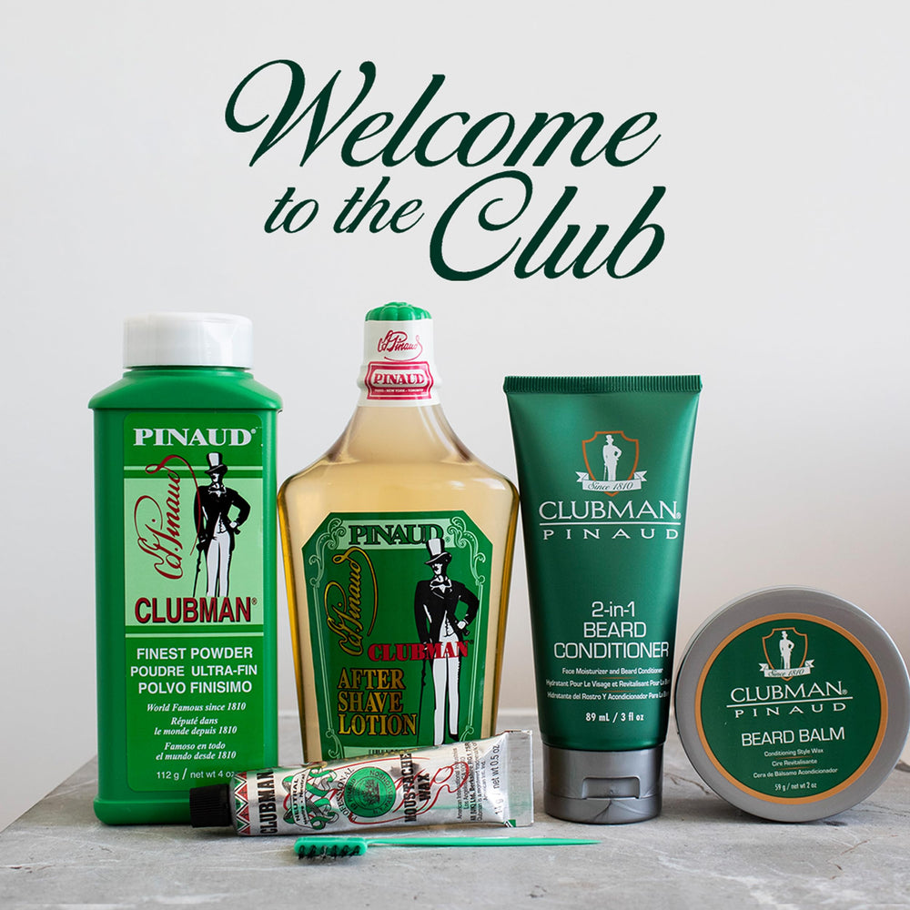 Clubman Pinaud Eau de Portugal, frasco de 375 ml para uso doméstico o de viaje.