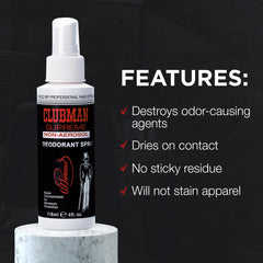 Clubman Supreme sin aerosol, boquilla detallada para una aplicación suave.