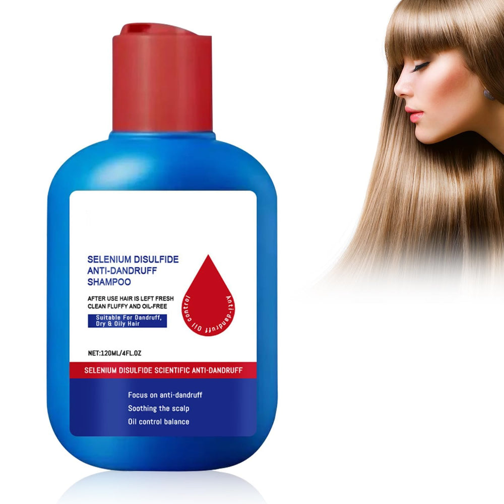 CLYXQP Caspa Shampoo Botella: alivio suave y limpieza para el cuero cabelludo.