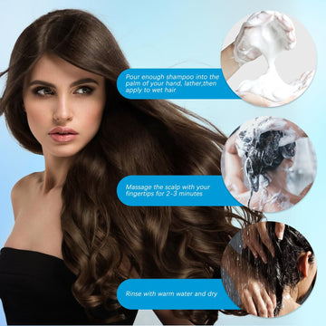 CLYXQP Control de Aceite para Cabello: mantiene el cabello fresco durante el día.