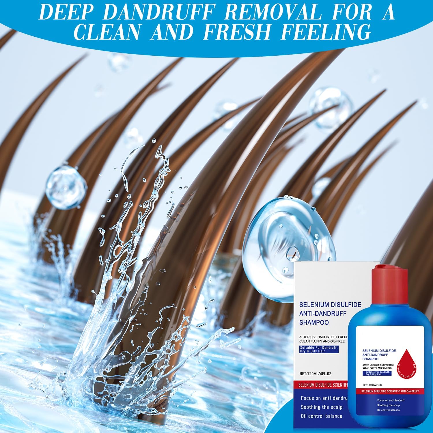 CLYXQP Sensación Fresca Después del Lavado: cabello manejable y ligero.