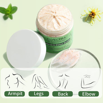 Clyecfra desintoxicante de menta para axilas, sensación de limpieza duradera.