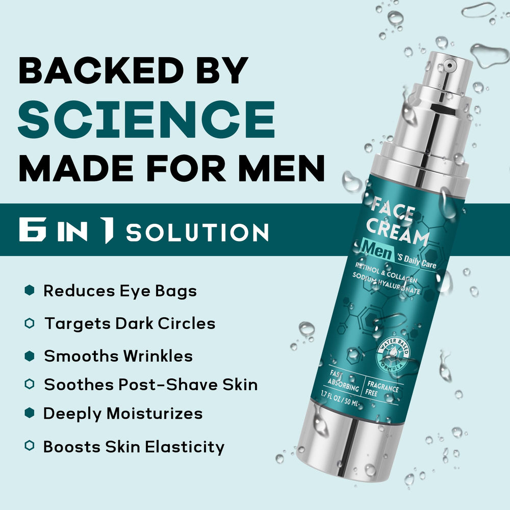 CMYYDX crema facial 6 en 1, aplicación suave y rápida.