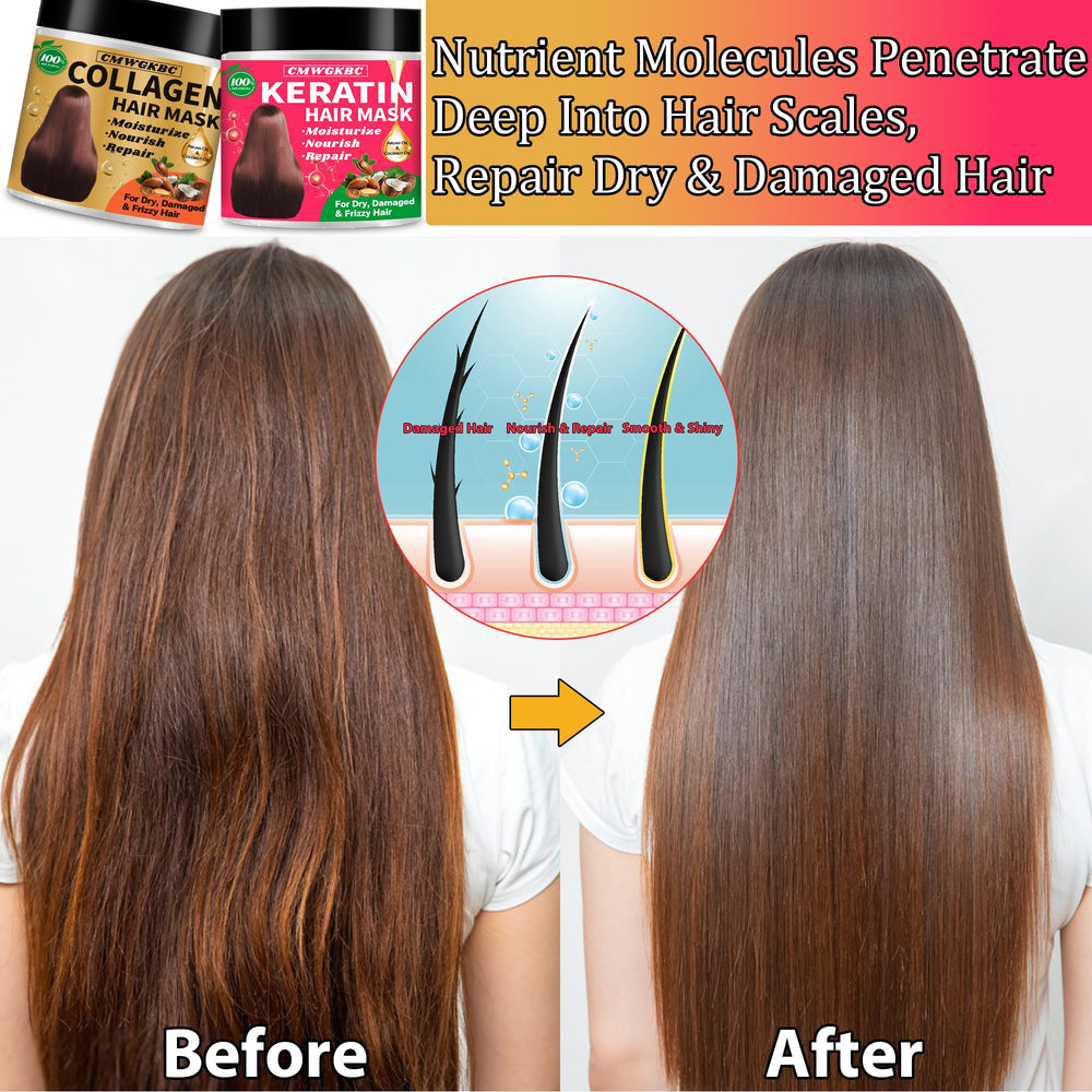 CMWGKBC aceite argan cabello: nutrición profunda y fortalecimiento.