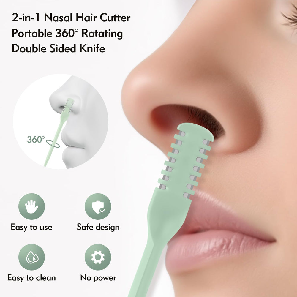 CNDNO cortador nasal portátil ideal para retoques rápidos.