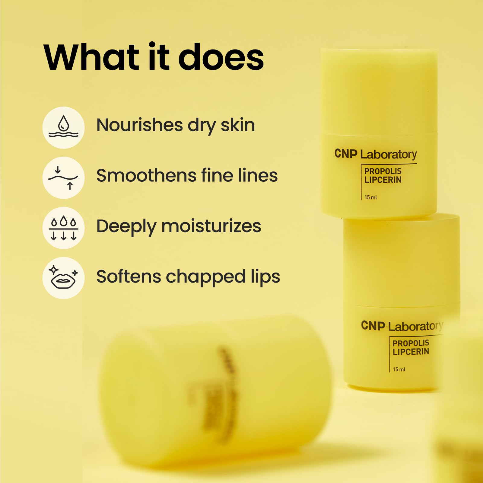 CNP bálsamo labial con giro higiénico para dosificar