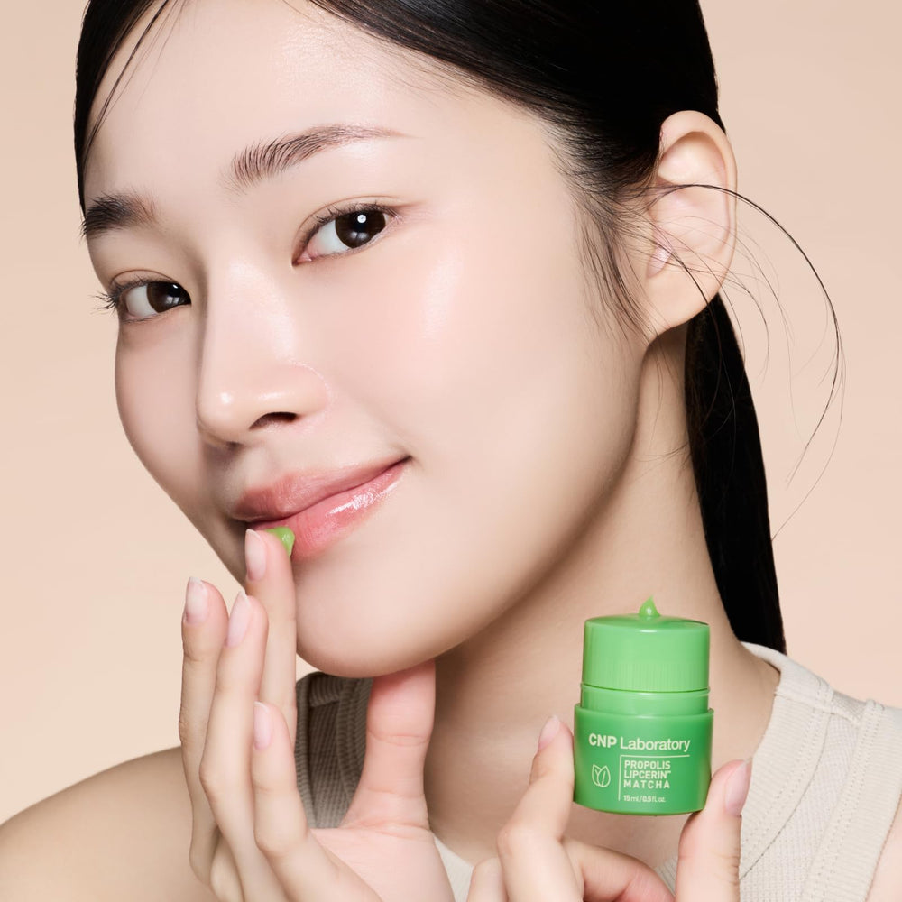 CNP Café Lip Butter Propolis Lipcerin 07 Matcha uso nocturno para labios cómodos