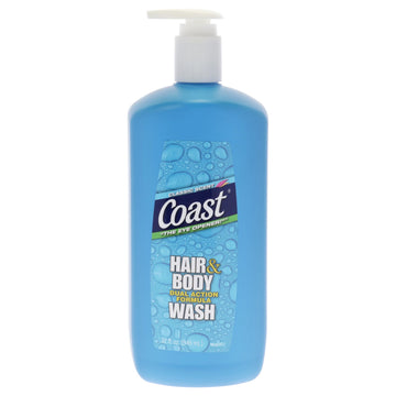 Coast Classic Scent: botella con aroma fresco para una ducha revitalizante.