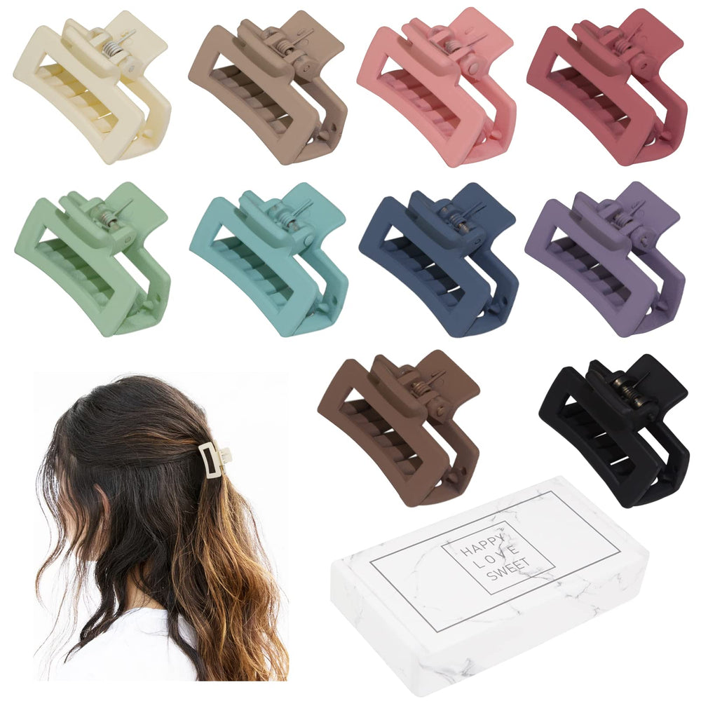 Cobainan pinzas de pelo pequeñas beige con agarre estable para cabello fino