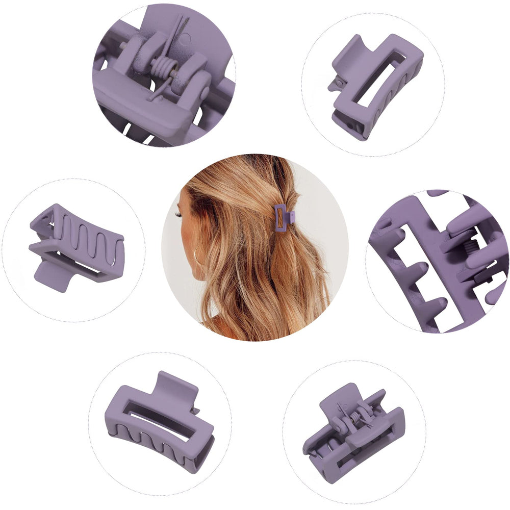 Cobainan pinzas de pelo verde clip compacto para uso diario