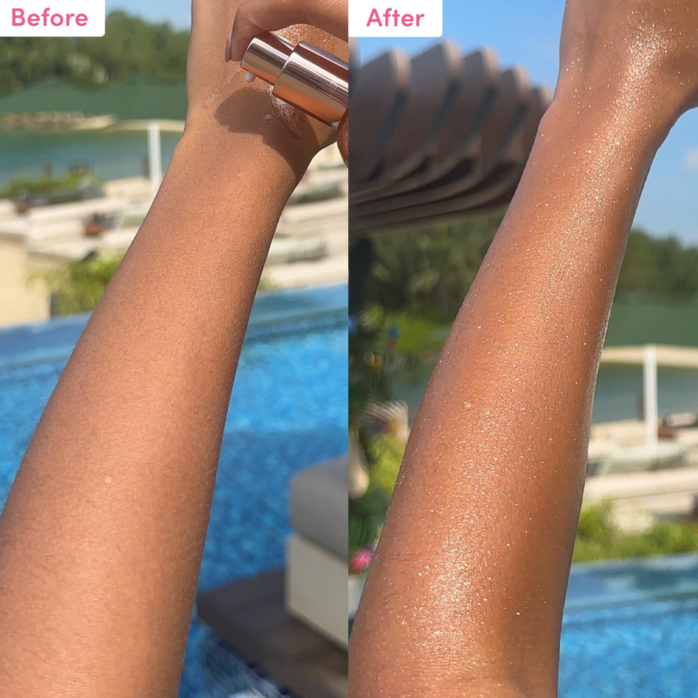 Textura seca y absorción rápida de Coco & Eve Antioxidant Glow.