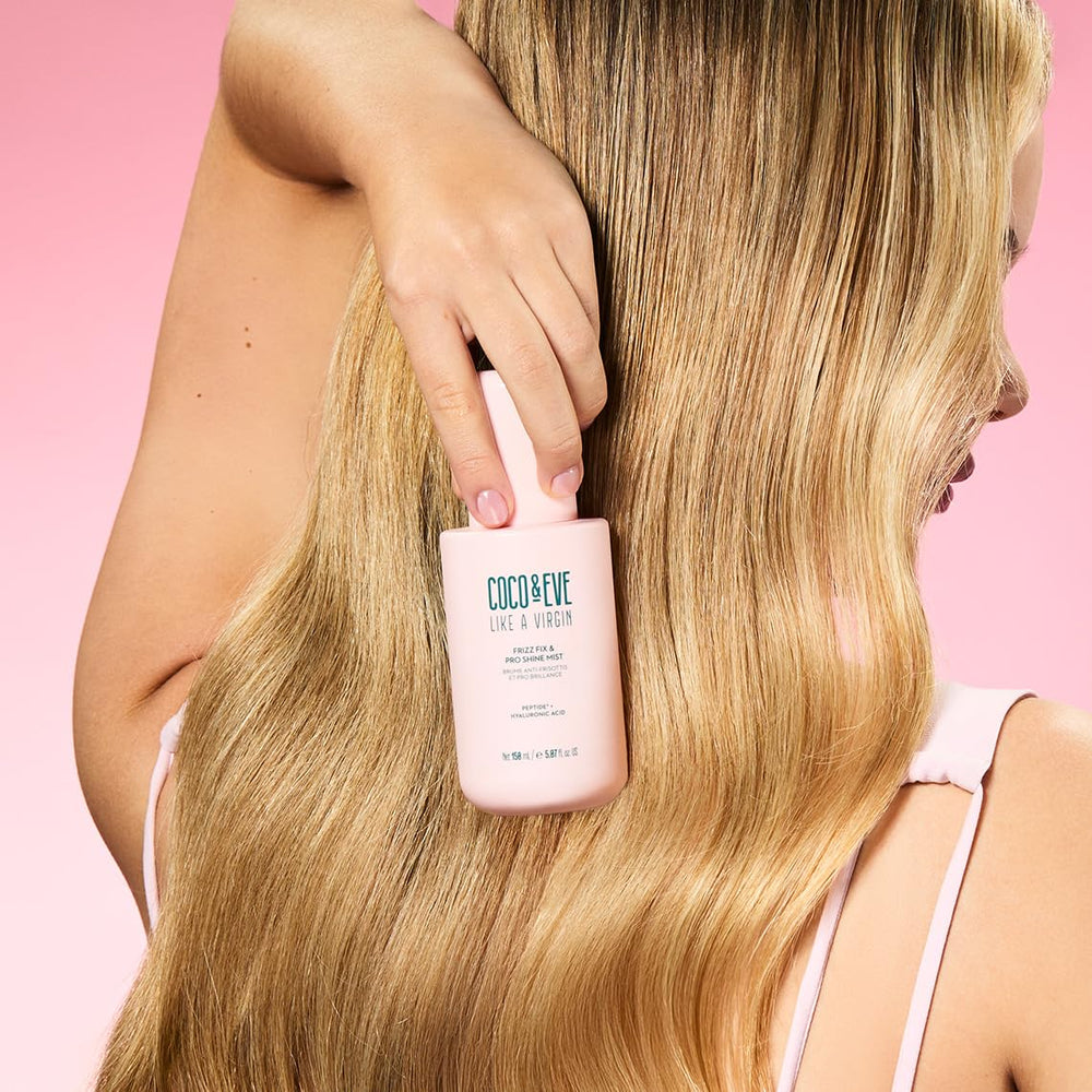 Coco & Eve Frizz Fix Pro Shine Mist: protección térmica para herramientas de calor