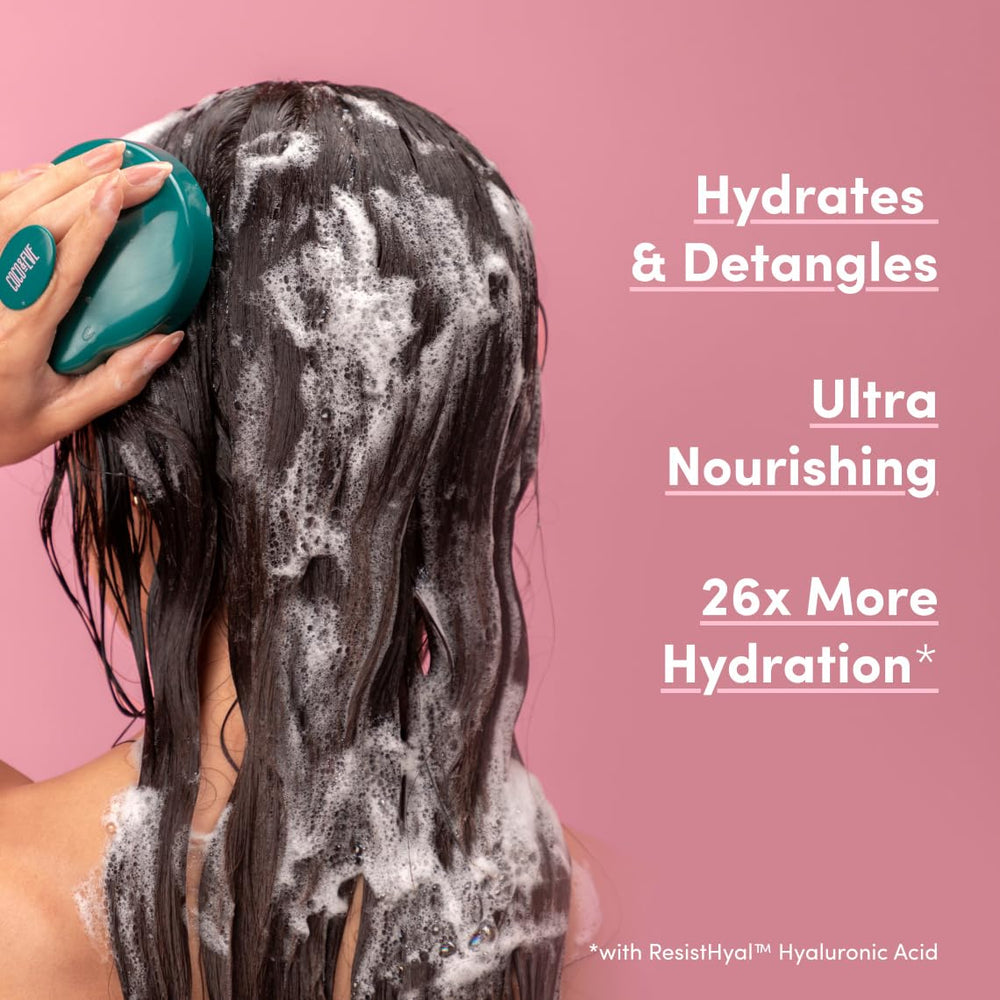 Routine quotidienne simplifiée avec le shampooing Coco & Eve Like A Virgin.