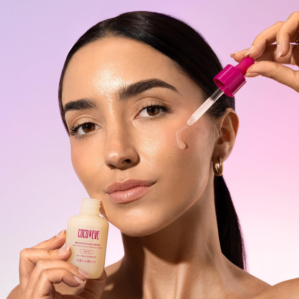 Textura ligera de Coco & Eve Drops, se reparte sin dejar grasa.