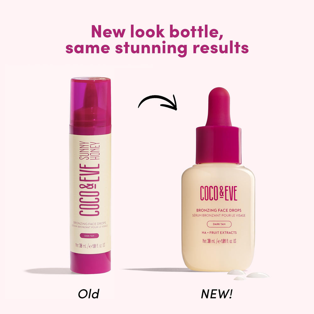 Coco & Eve Sunny Honey: rutina diaria de bronceado con control del color