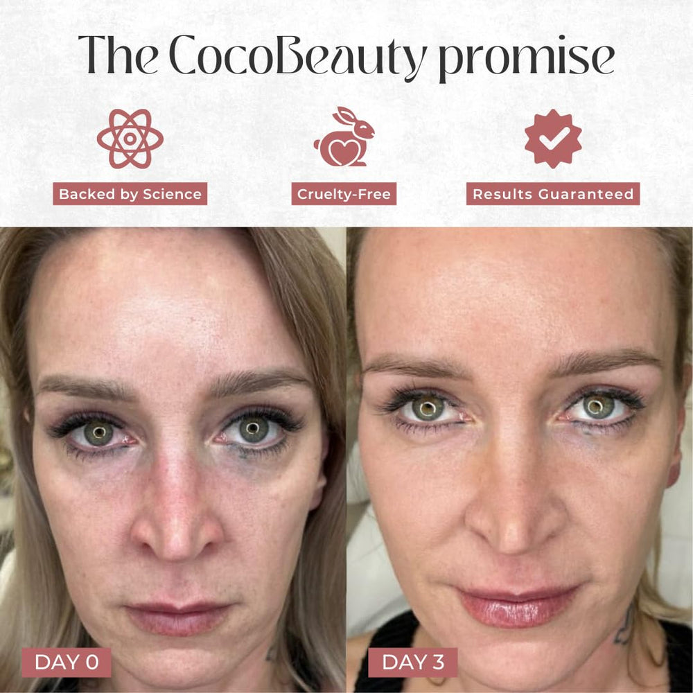 COCOBEAUTY mascarilla anti-edad suave, mejora la textura de la piel