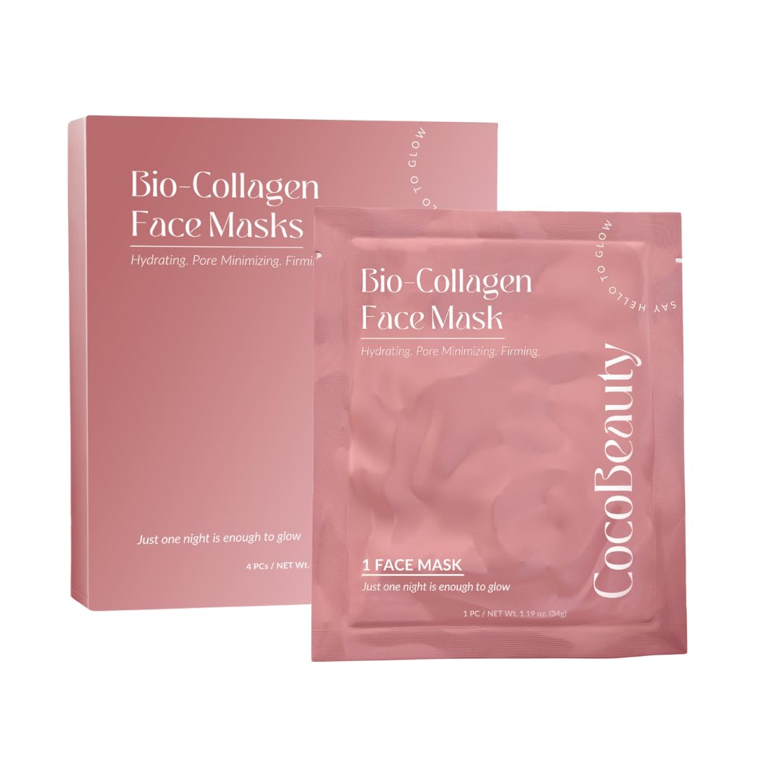 COCOBEAUTY mascarilla de colágeno para hidratación profunda y piel radiante