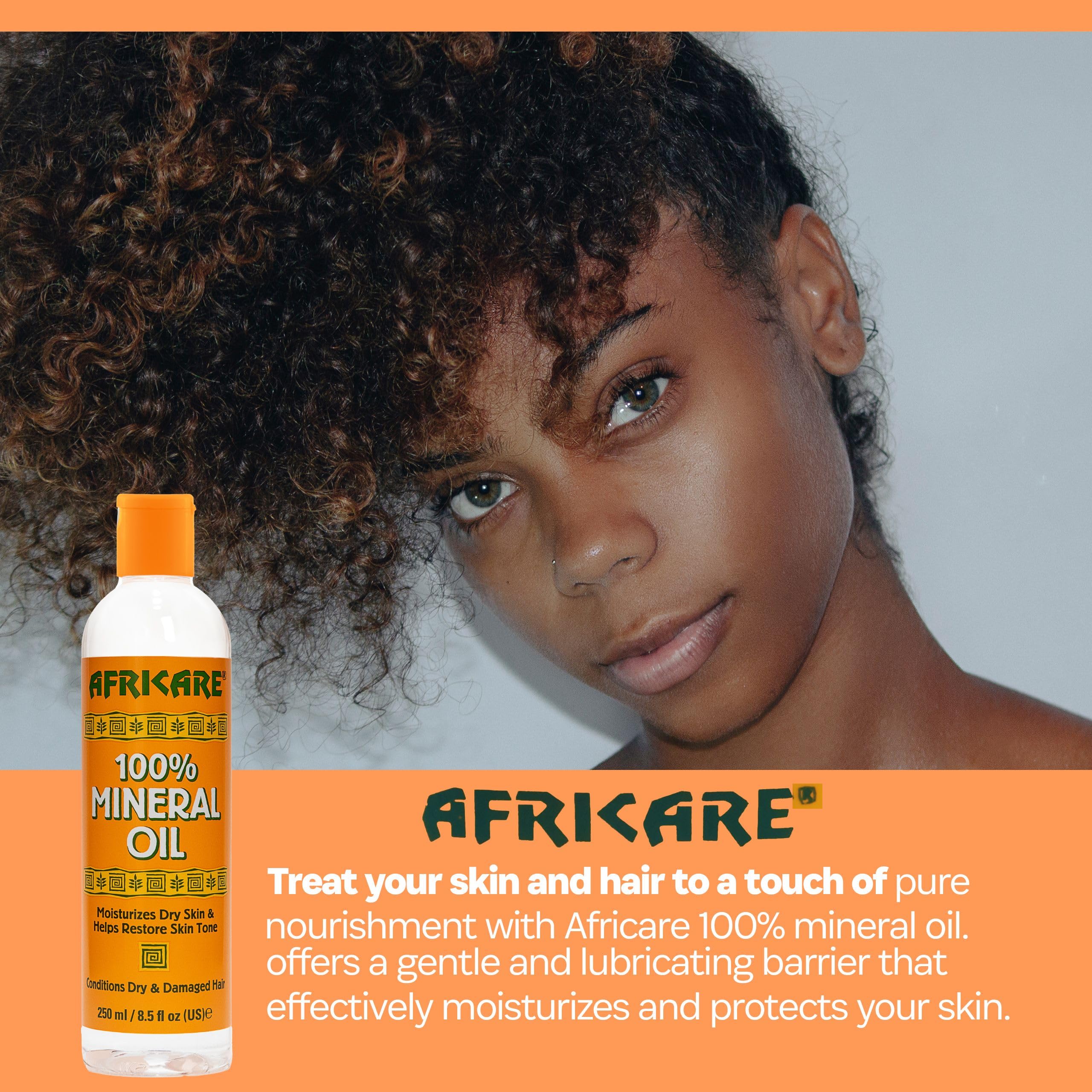 COCOCARE Africare uso para piel y cabello con aceite mineral
