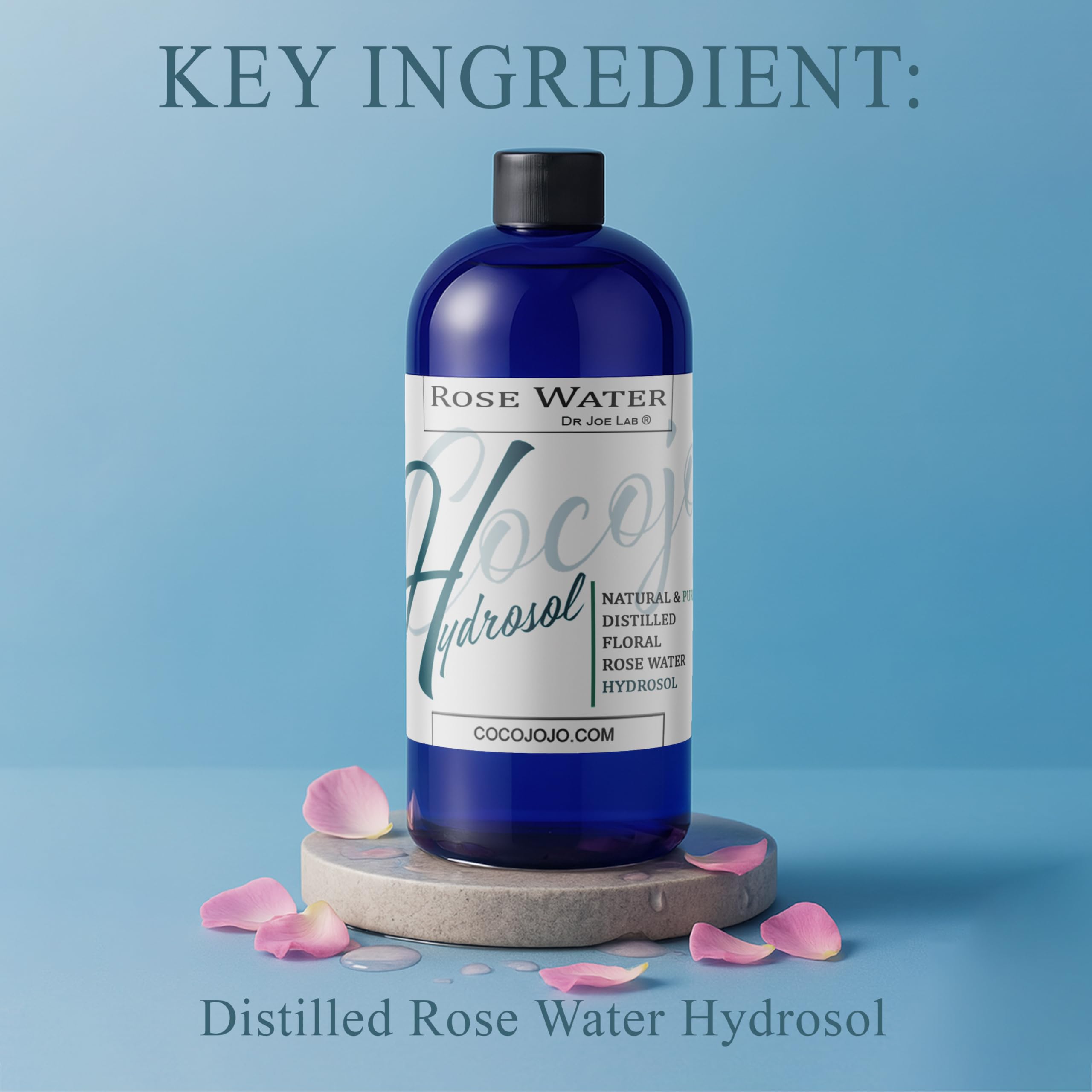 COCOJOJO agua de rosas: aplicación en rostro para refrescar