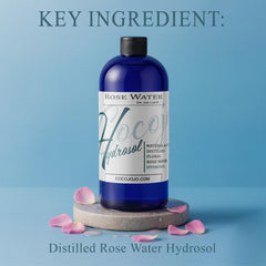 COCOJOJO agua de rosas: aplicación en rostro para refrescar
