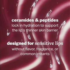 Cocokind Lip Blur Balm con tapa aro incorporado.