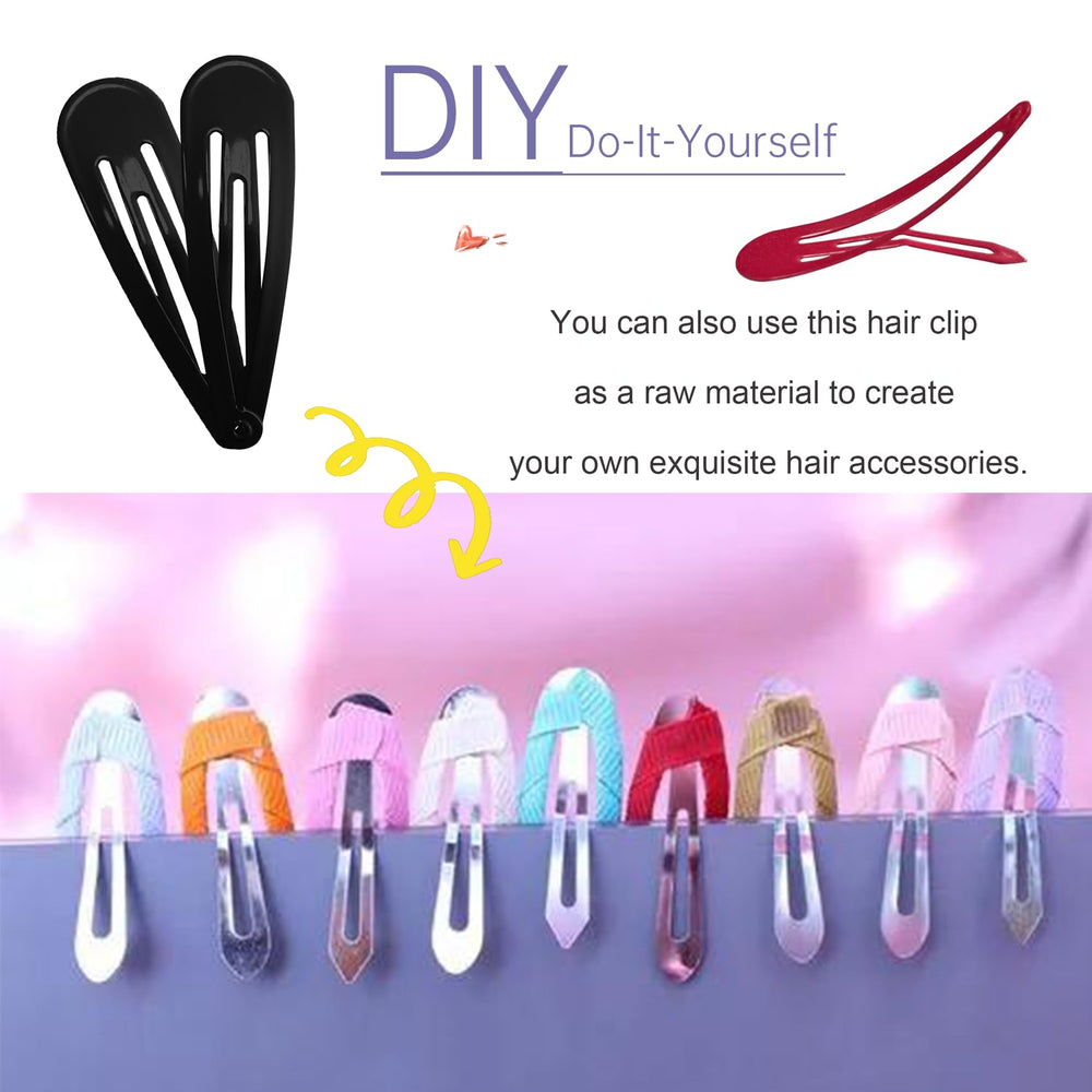 Clips Cocplok coloridos multicolor en mano, perfectos para crear peinados rápidos
