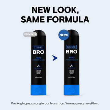Presentación de Code Bro Ice Breaker 250 ml para viajes diarios.