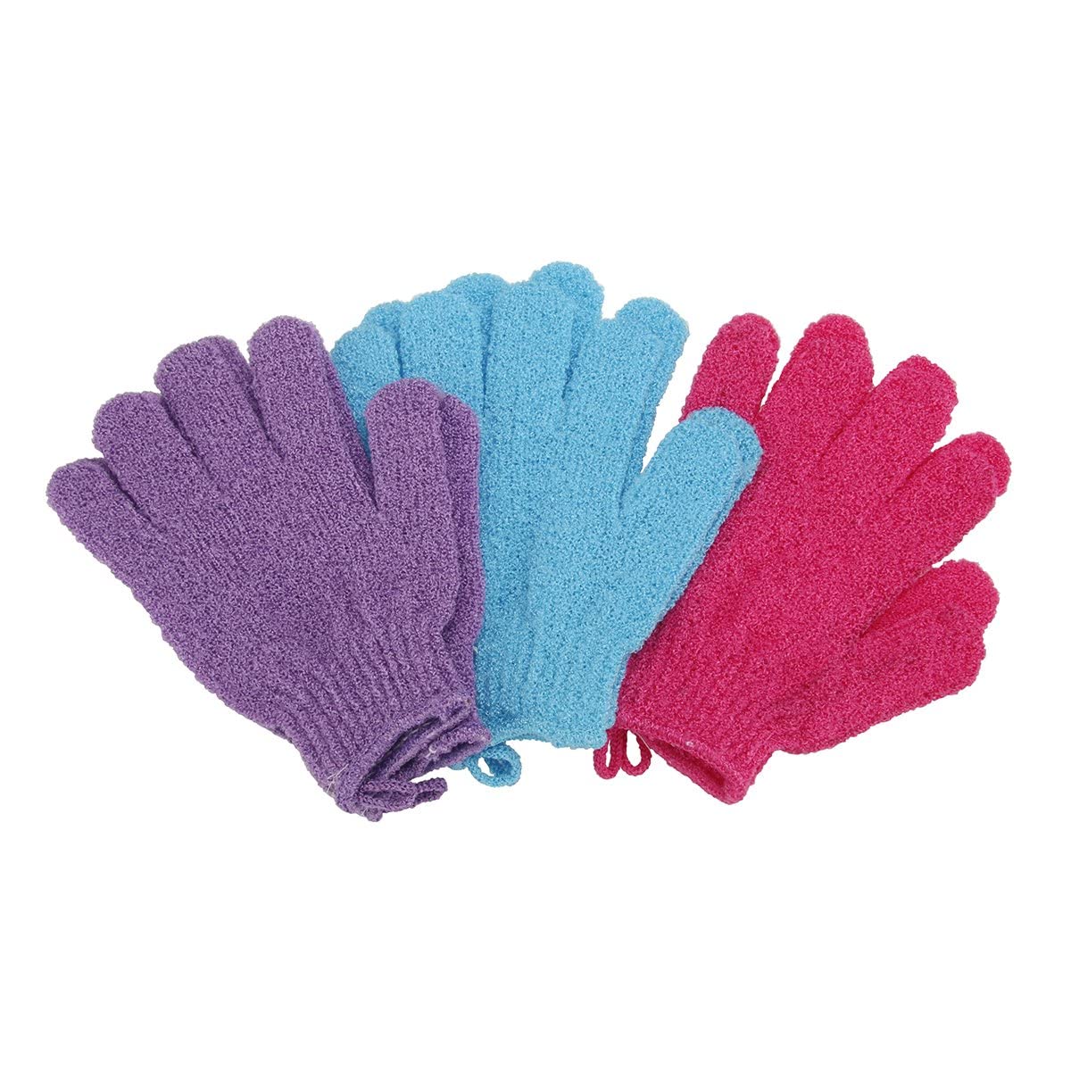 Codream guantes exfoliantes, diseño de doble cara para exfoliar y masajear