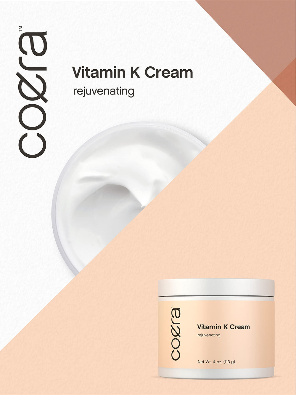 Rutina diaria de cuidado facial con Coera Vitamina K, piel más radiante.