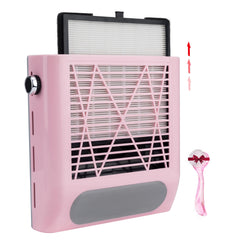 CoFashion colector polvo uñas 80w, vista frontal, para una manicura limpia.