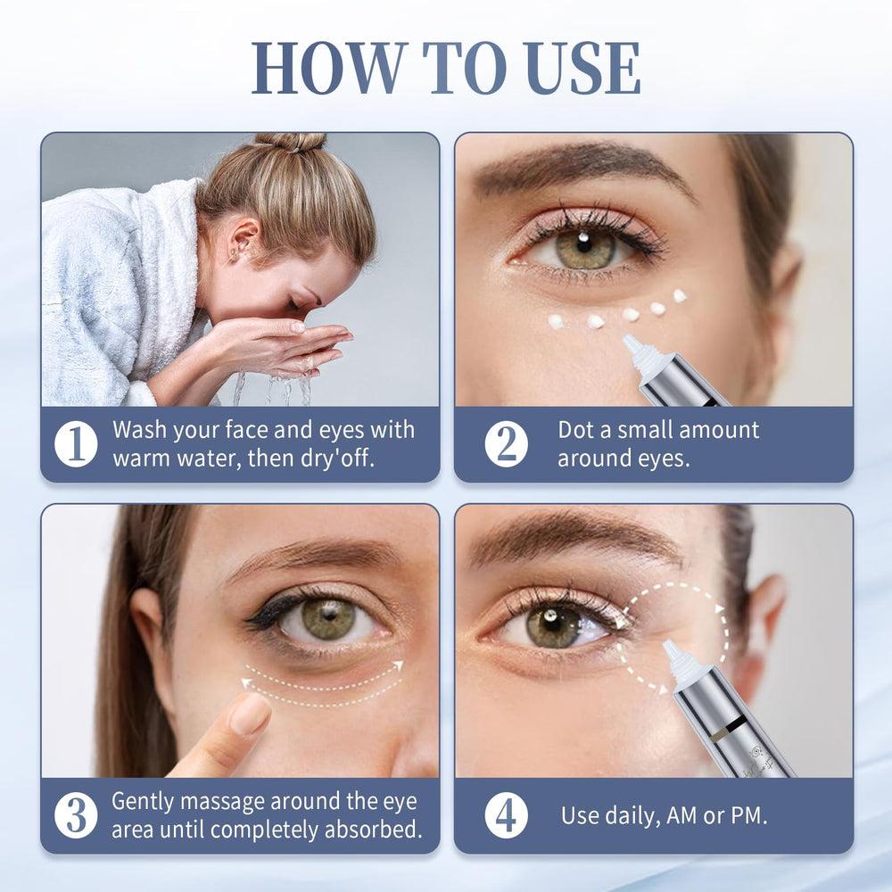 Coinore crema de ojos retinol fortalece la barrera cutánea y suaviza la zona.
