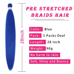 Col Bling textura yaki suave, aspecto natural para trenzas duraderas