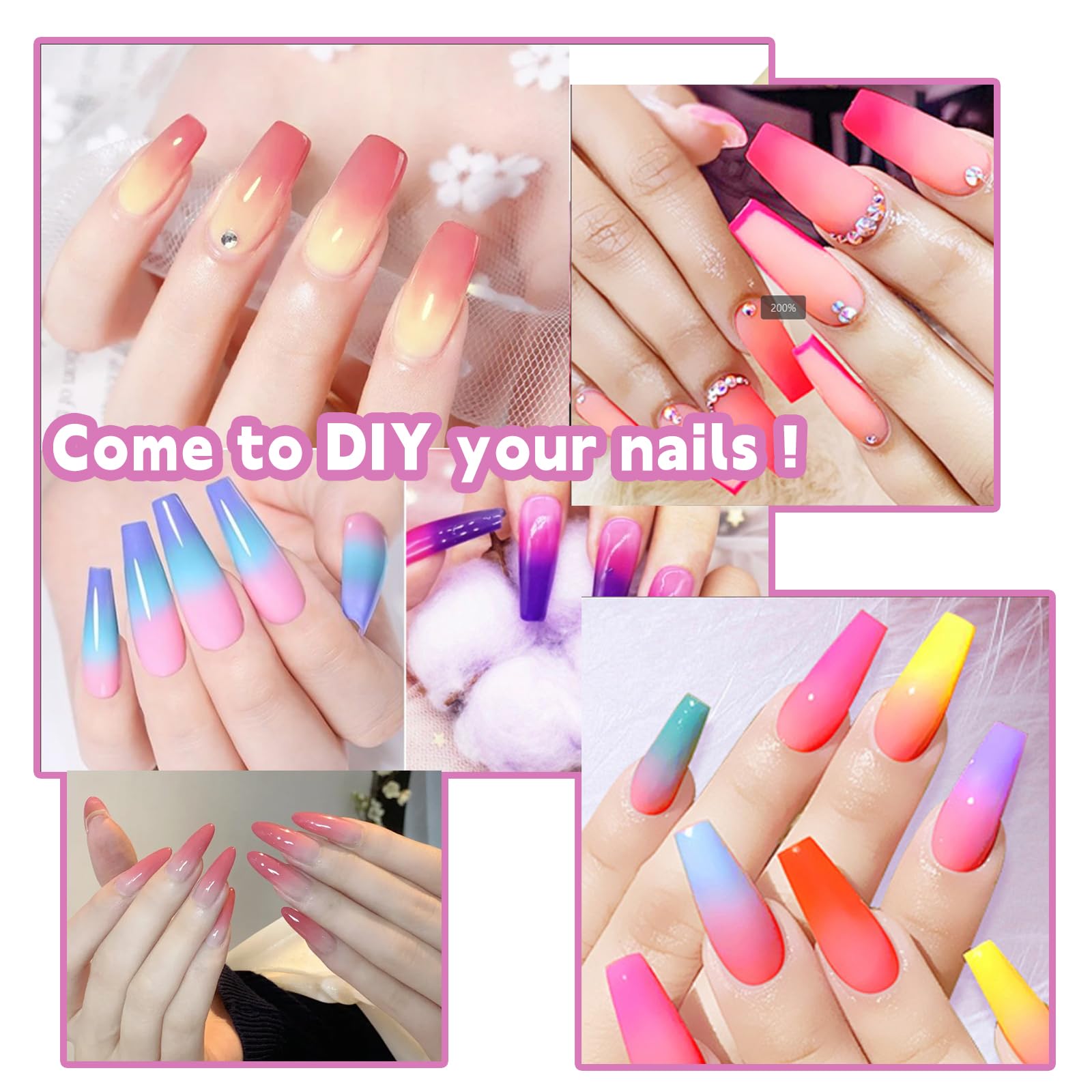 COLAYERIST pigmento para uñas libre de crueldad, opción ética para arte en uñas.