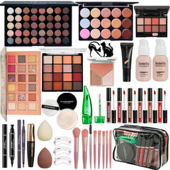 Coliusa kit maquillaje todo en uno en caja, regalo ideal y listo para cualquier look.