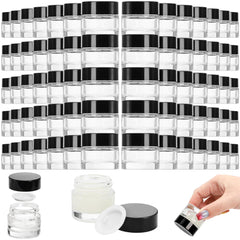 Coloch jarras 10ml de vidrio grueso para cosméticos y muestras.