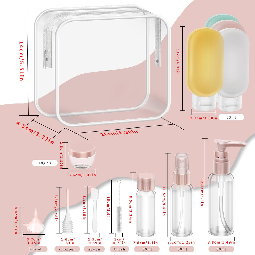 Kit COLOGN para rellenar con embudo, spatula y cuentagotas.
