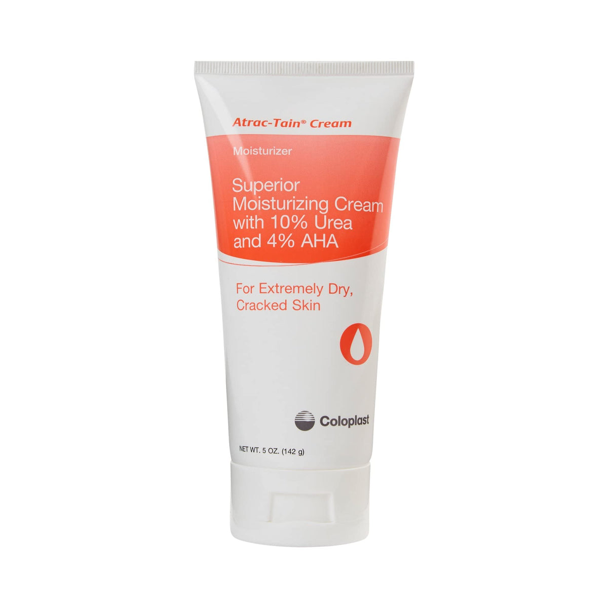 Coloplast Atrac-Tain crema hidratante de 5 oz para piel seca y agrietada.