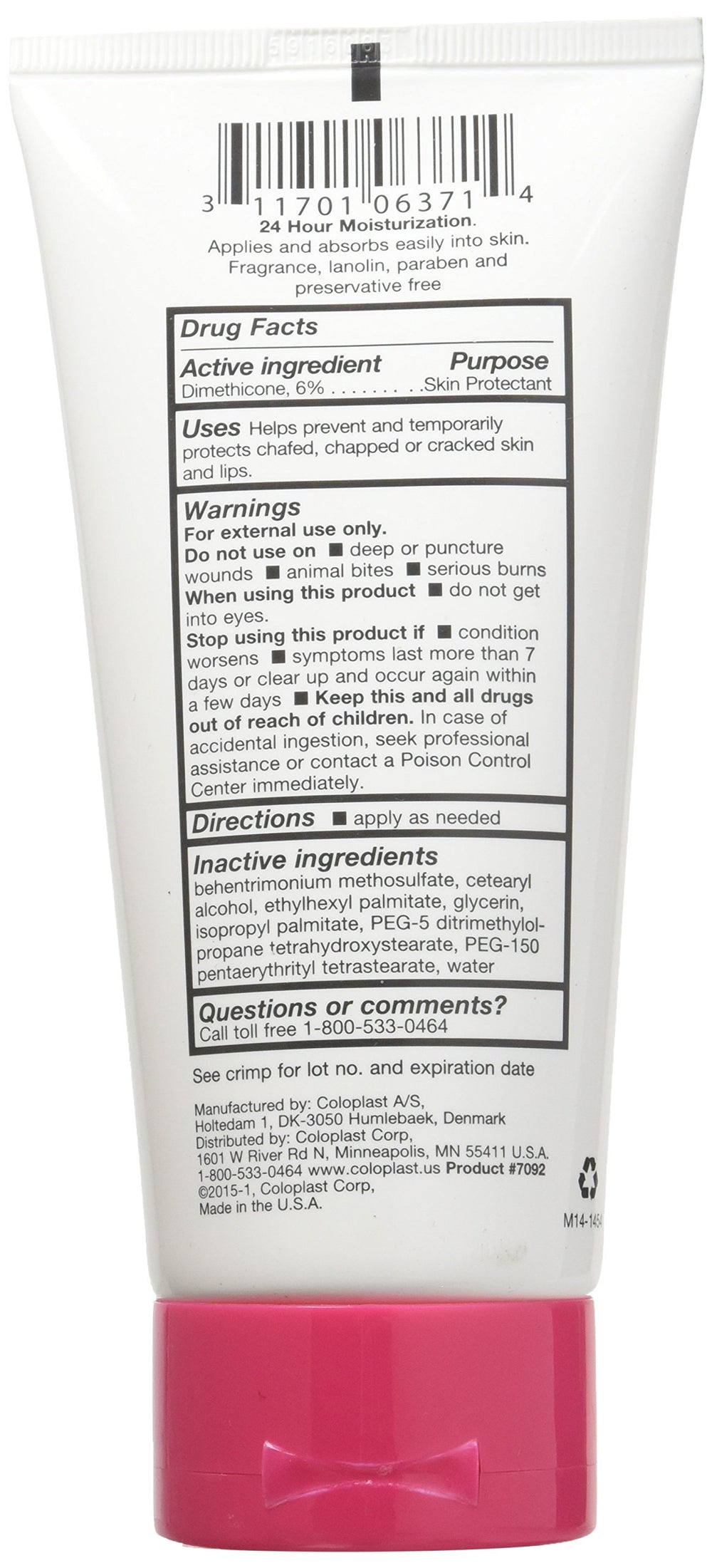 Textura suave de Coloplast Sween 24 para uso diario en todo tipo de piel