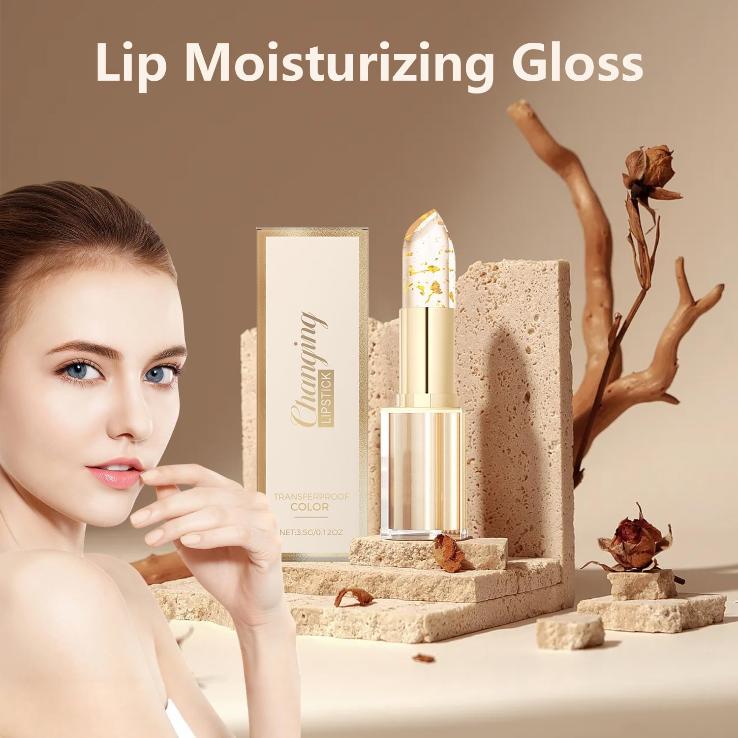 Color-changing lipstick: ingredientes hidratantes para labios suaves y nutridos