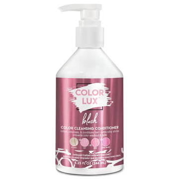 Color Lux Blush: botella frontal que destaca el color suave.