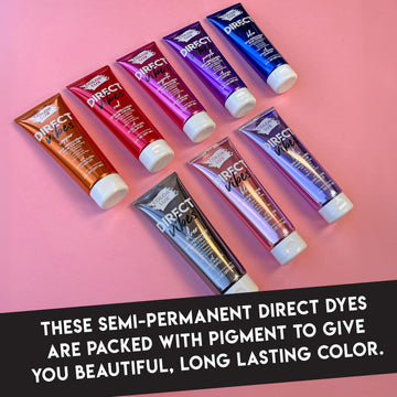 Color Lux Direct Vibes pigmento intenso cobre para un look llamativo