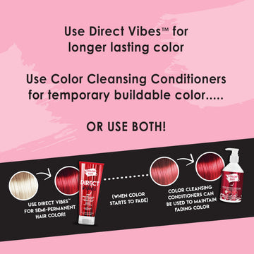 Color Lux Direct Vibes rojo empaque sostenible para experiencia ética