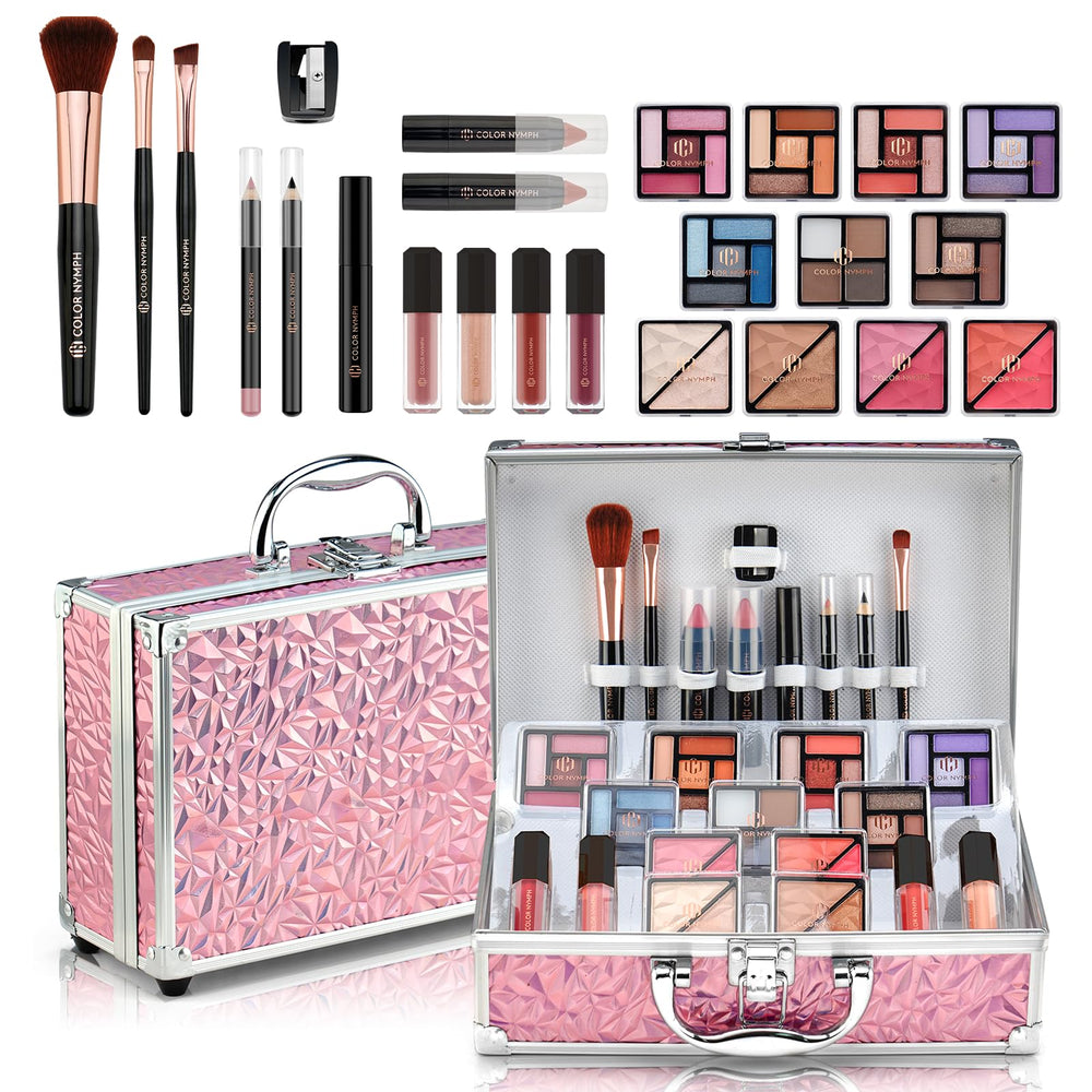 Color Nymph estuche de maquillaje transportable para viaje y organización