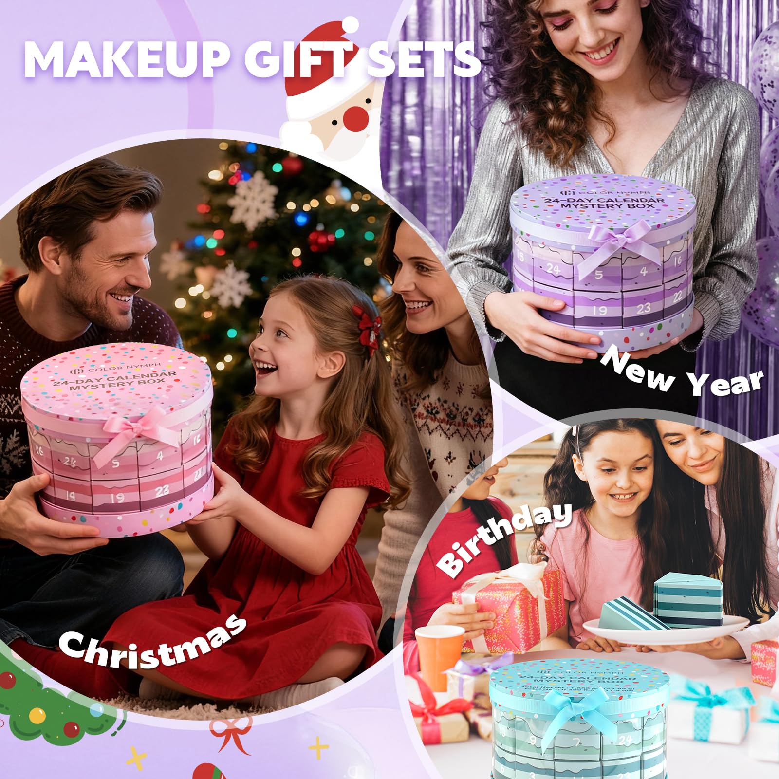 Color Nymph Presentación destacada de diciembre: regalo festivo y elegante para cualquier mujer.