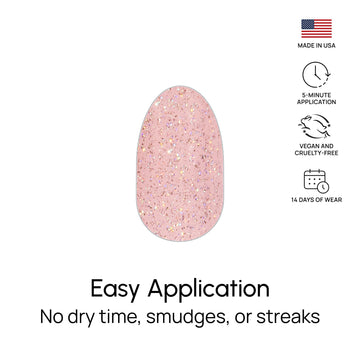 Color Street Blushing en Flushing tiras patentadas hechas en EEUU