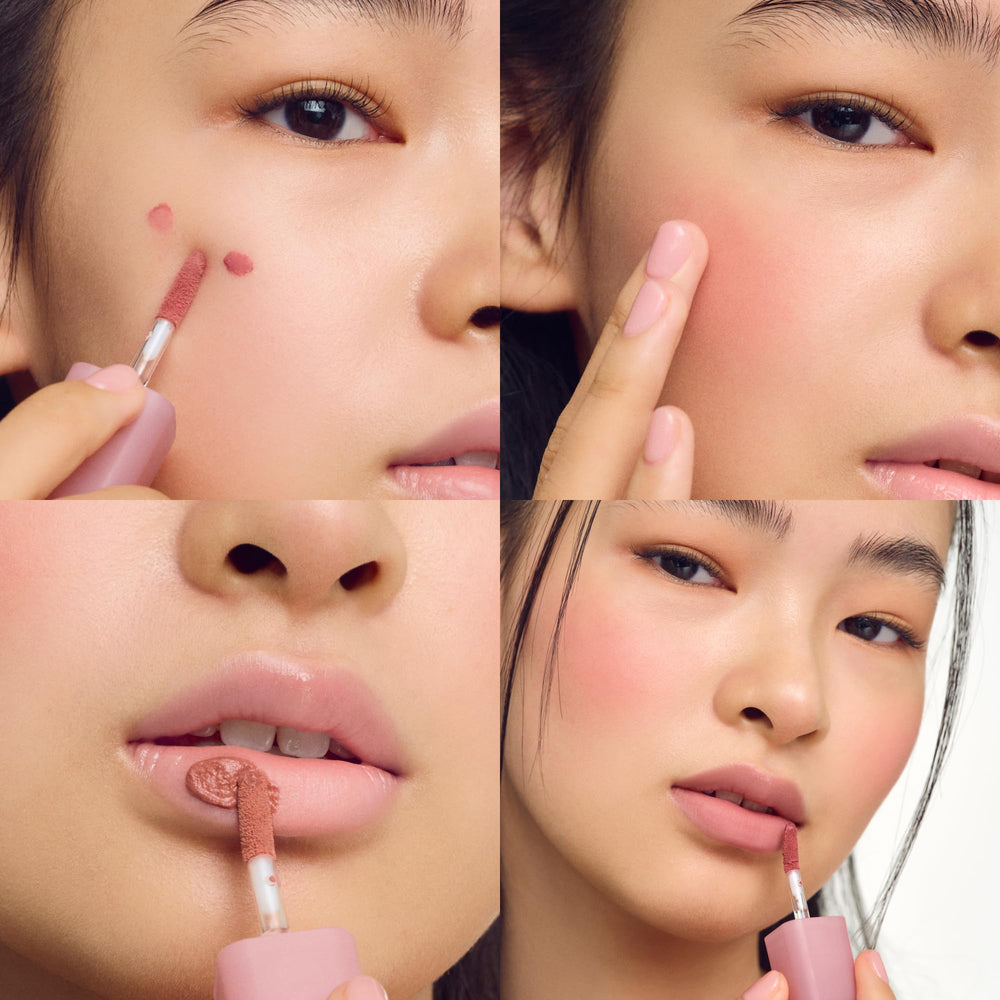 COLORGRAM 2-en-1-labios-mejillas permite uso versátil y práctico.