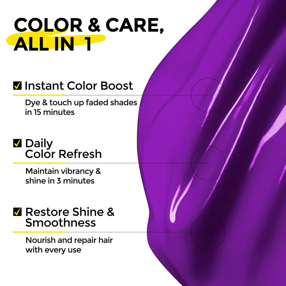 COLORLOMO aplicación en cabello húmedo para cobertura suave y continua.