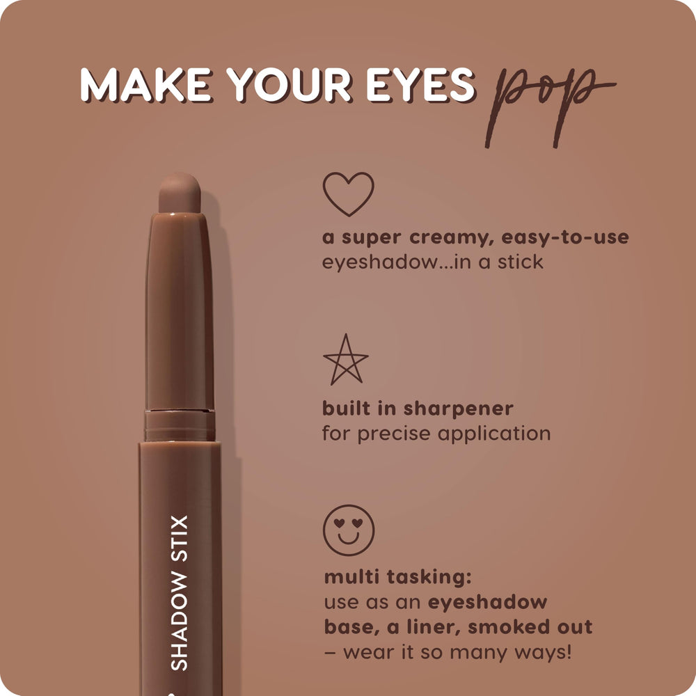 ColourPop Shadow Stix: delineado preciso para un acabado definido.