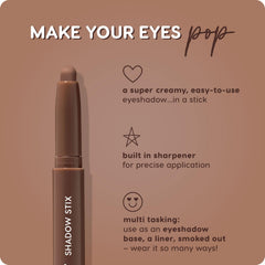 ColourPop Shadow Stix: delineado preciso para un acabado definido.